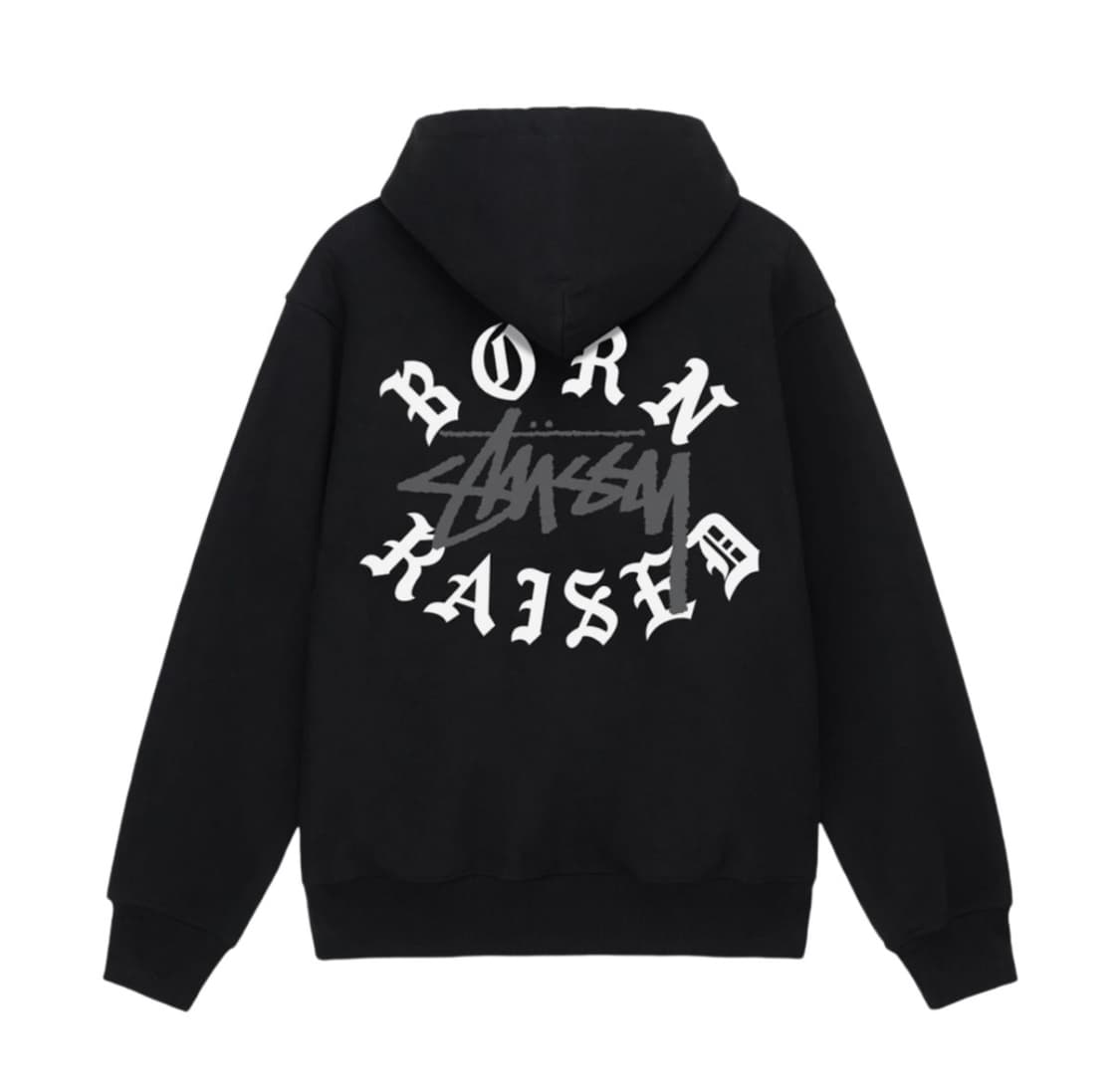 스투시 x 본앤레이즈드 후드집업 L 상품이미지1