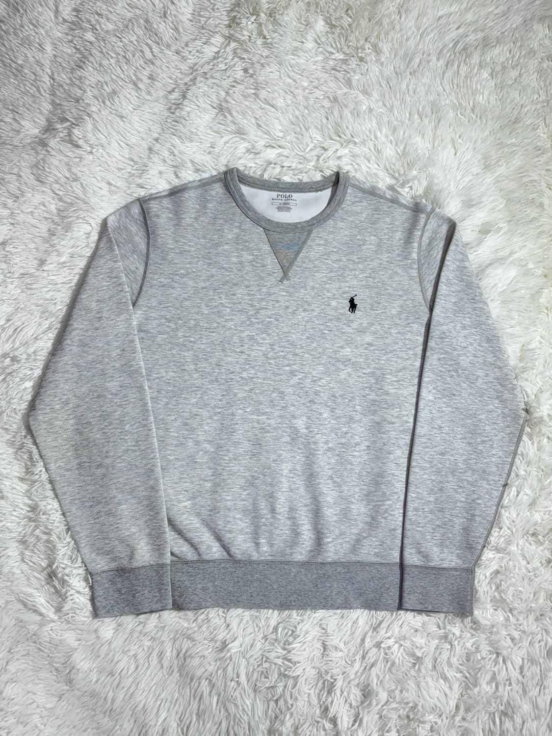 폴로 랄프로렌 라이트그레이 포니 맨투맨  상품이미지3