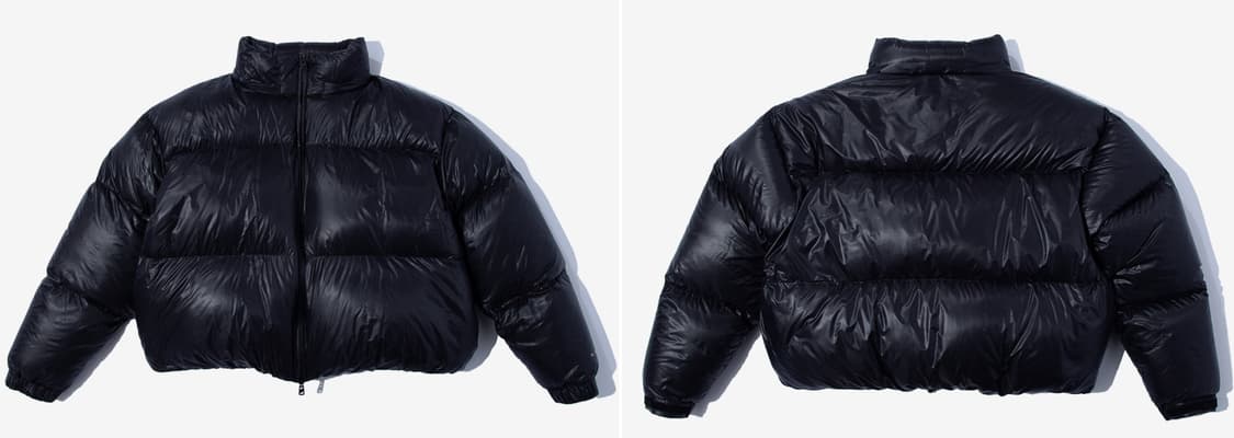 (M) F/CE 미니멀 다운 파카 블랙 상품이미지4