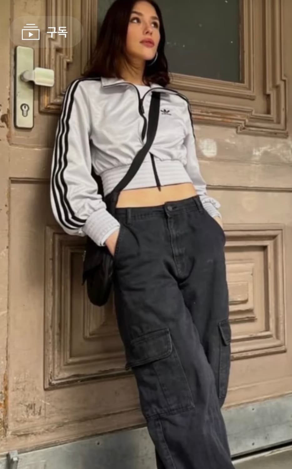 아디다스 아디컬러 클래식 하이샤인 트랙 재킷 매트 실버 HF7532 상품이미지3