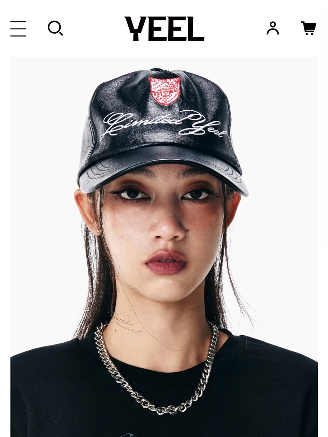 YEEL 레더 볼캡 상품이미지2