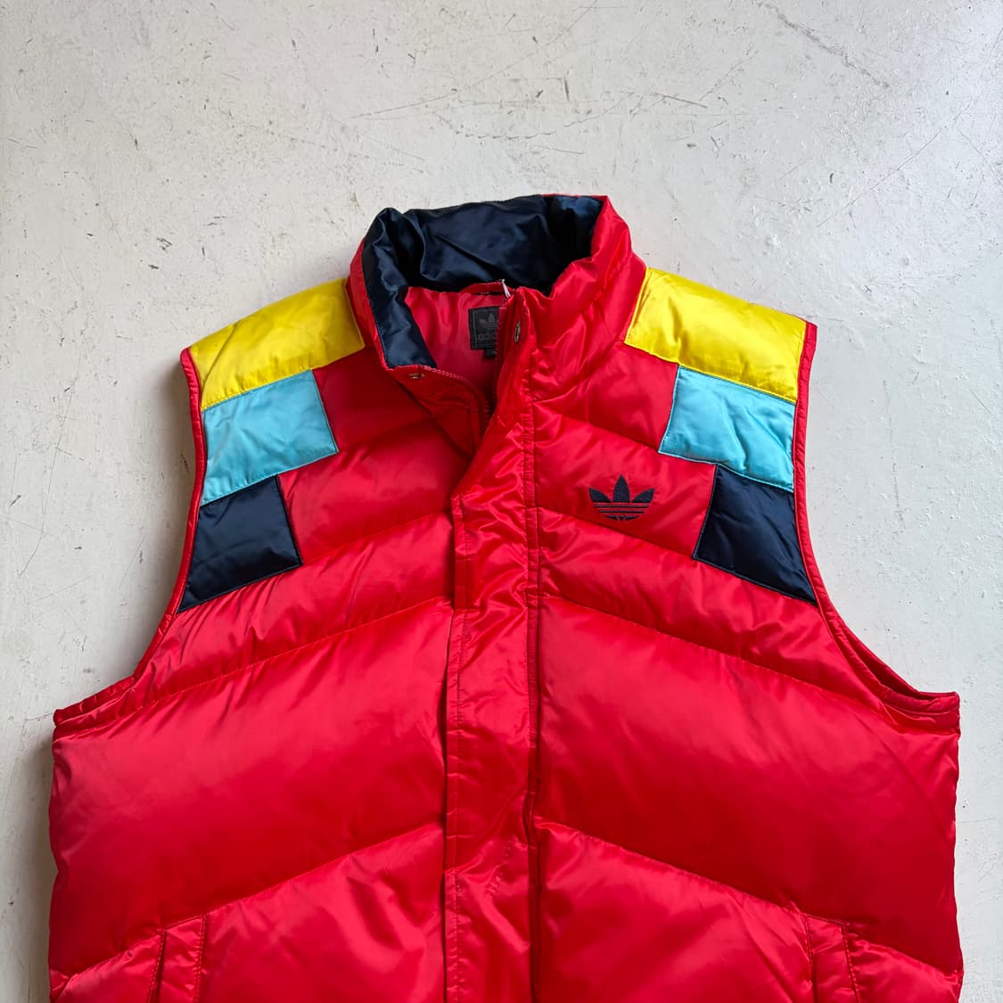 00s 아디다스 빈티지 멀티 조끼패딩 M 상품이미지2
