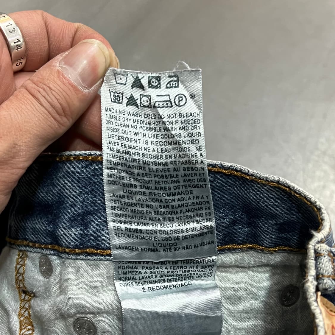  리바이스 517 데님 팬츠 y15030 상품이미지8