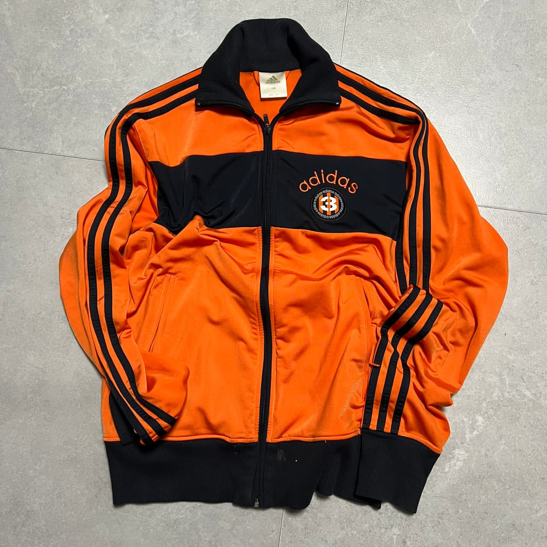 100 아디다스 오렌지 져지 트랙탑 상품이미지1