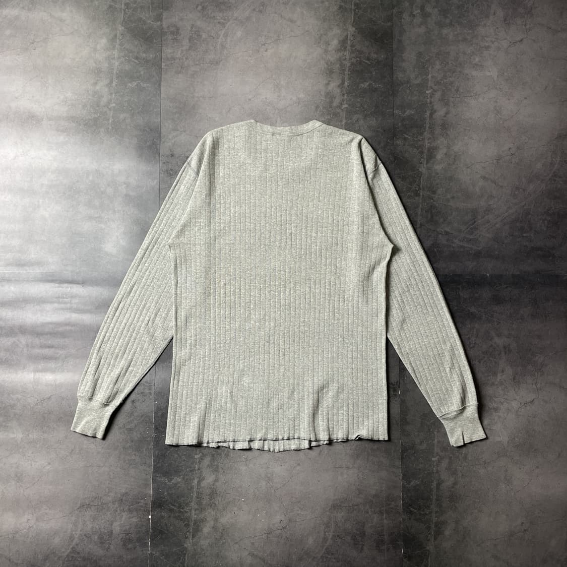 CHAMPION 1990s 챔피온 그레이 골지 긴팔 맨투맨 A00575 상품이미지6