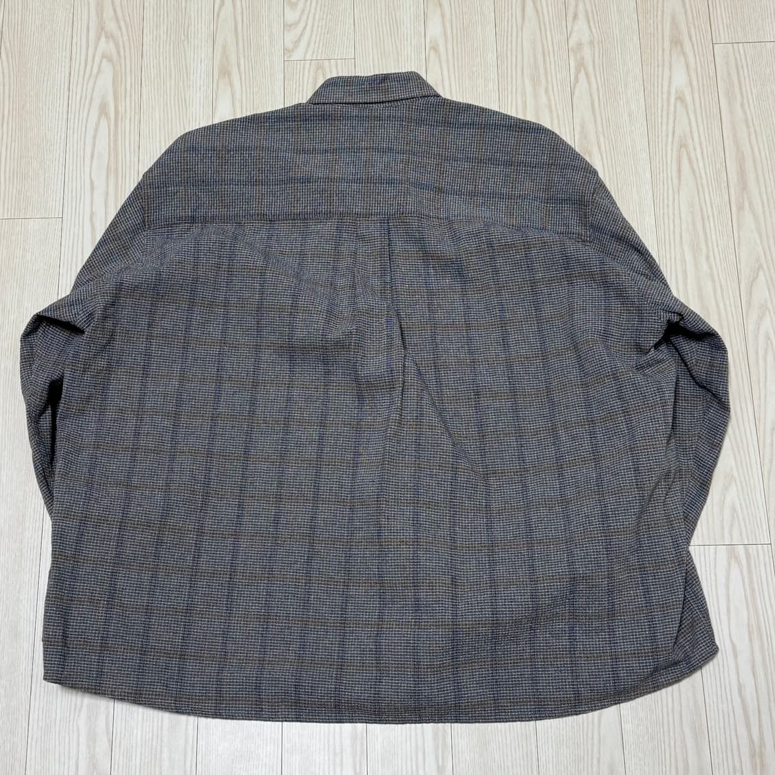 아워레가시 보로우드 BD 셔츠 아날로그 디소넌스 체크 / 48 사이즈  상품이미지2