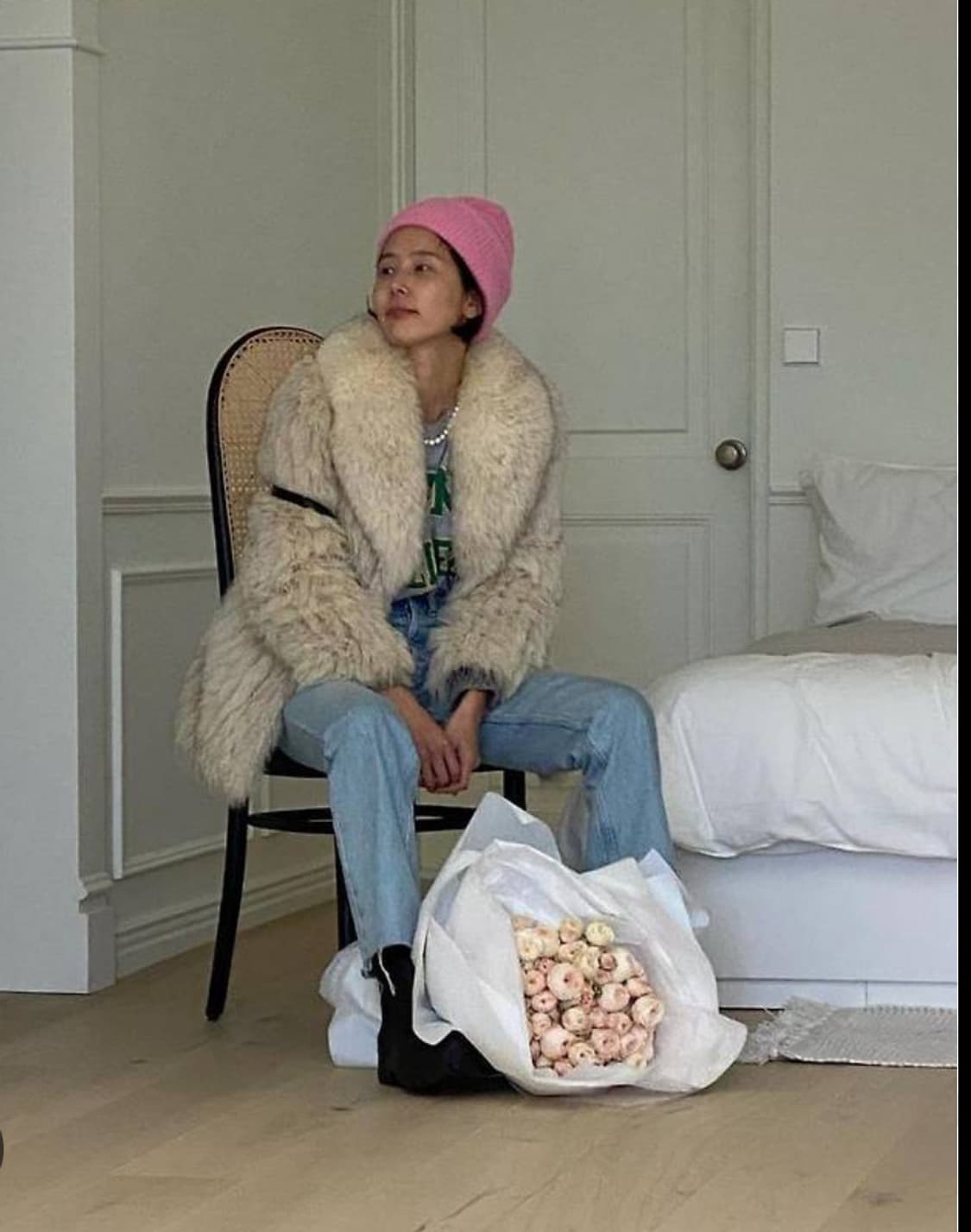 빈티지 폭스퍼 크림 상품이미지8