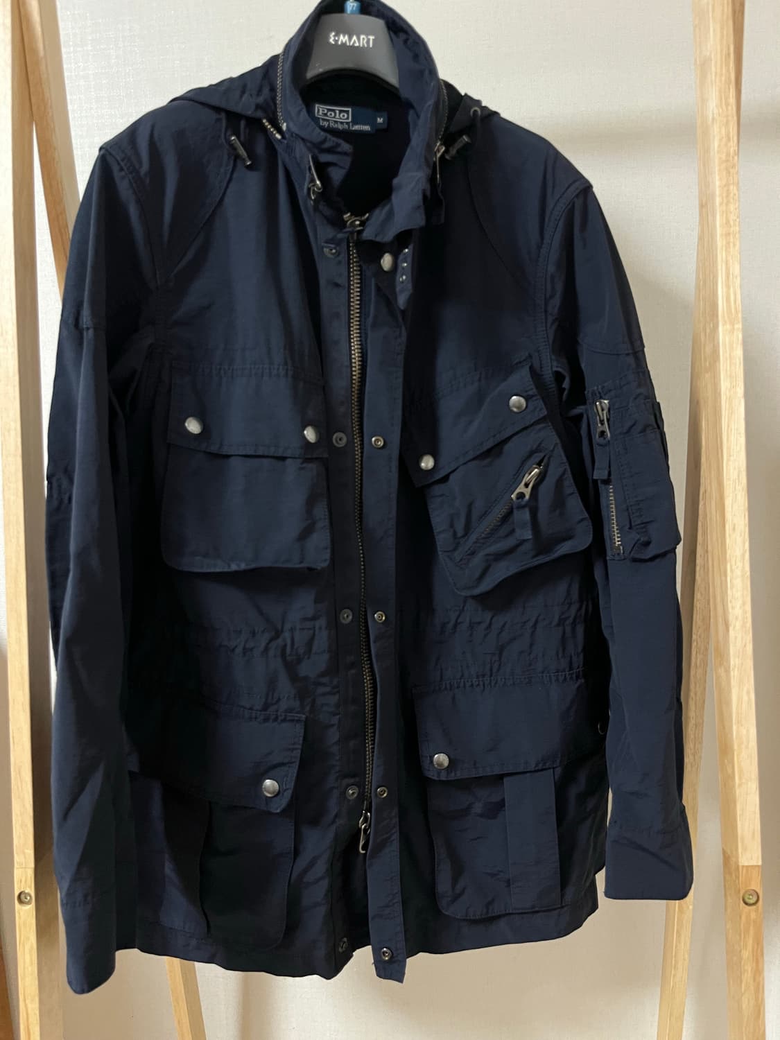폴로 랄프로렌 네이비 유틸리티 자켓 M 정품 상품이미지2