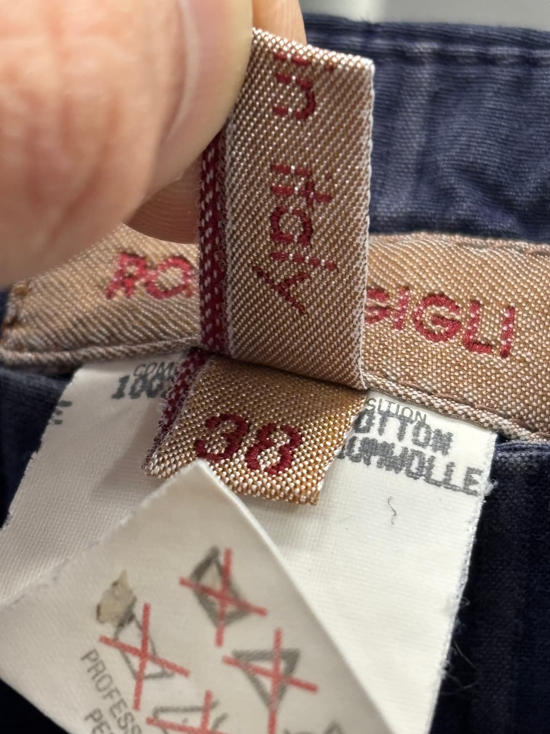 Romeo Gigli 스트라이프 바지 38 상품이미지5