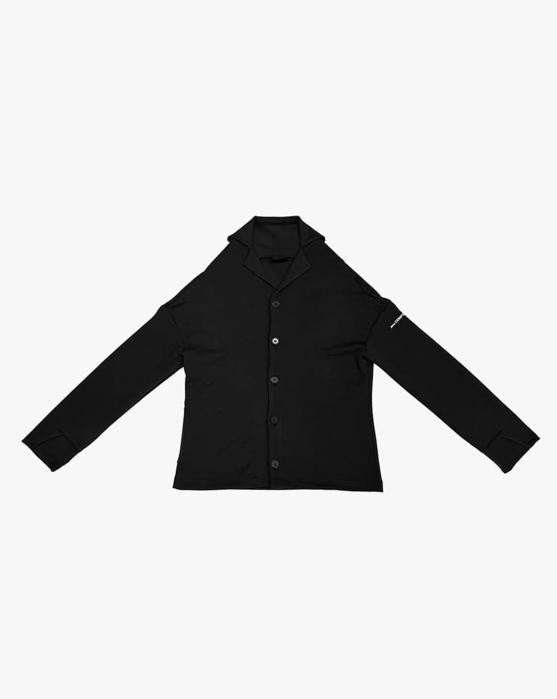 25-003 EASY JACKET BLACK 2 사이즈 상품이미지2