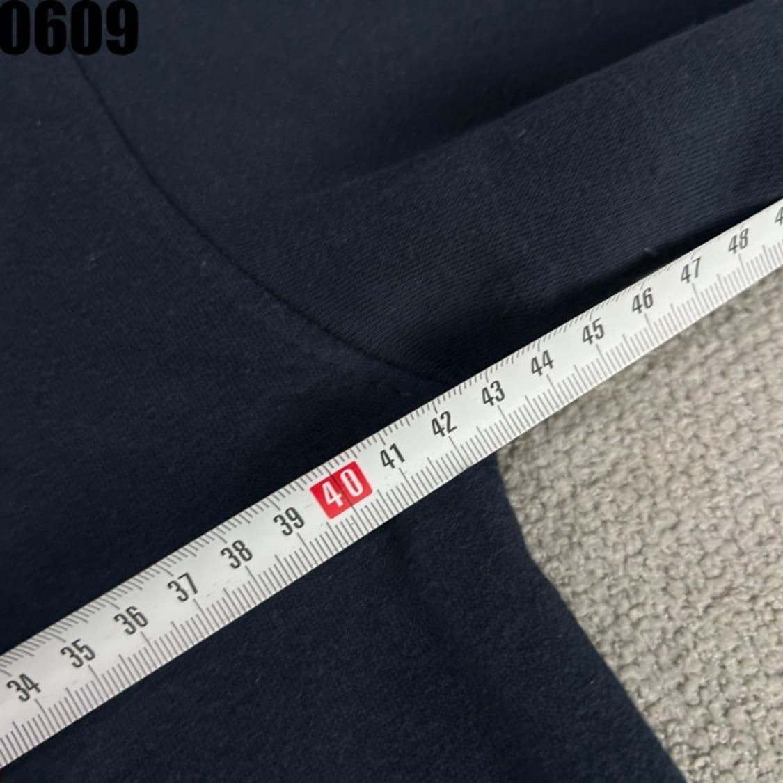 스파이더 기모 네이비 후드티 14세  상품이미지4