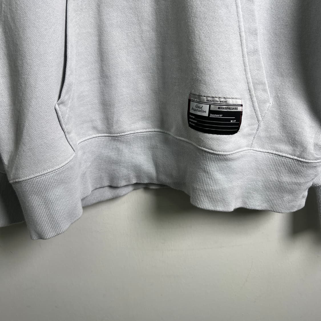 GU X 미하라 야스히로 라이트 블루 후드티 M 상품이미지5