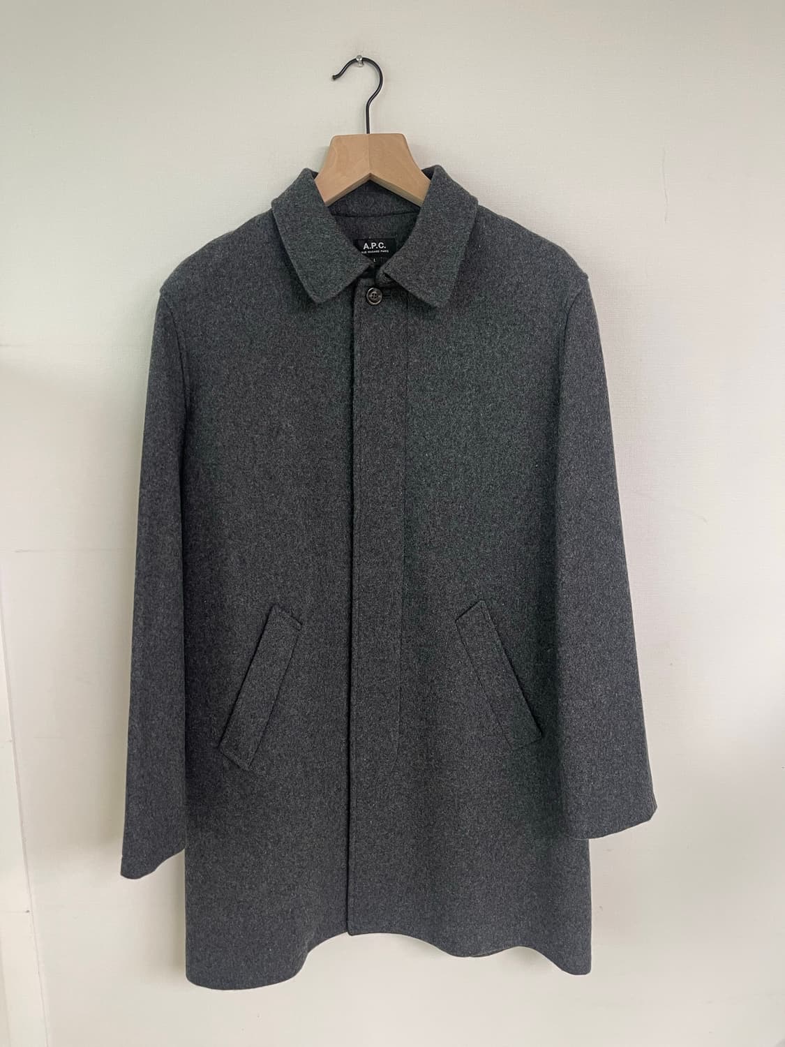 아페쎄 APC 울코트 105~110 Large 새제품 상품이미지7