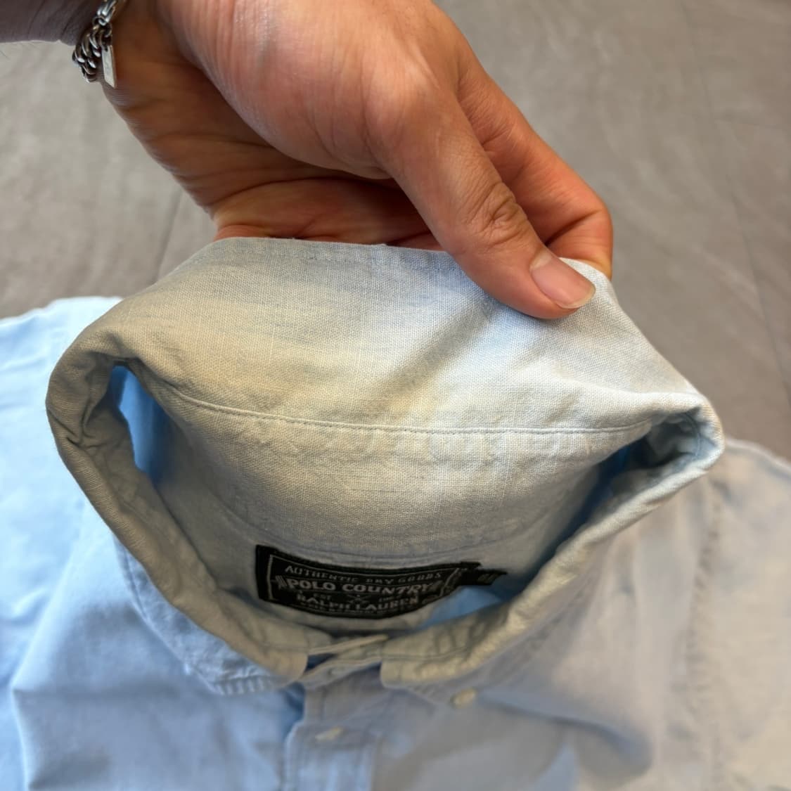 90년대 폴로 컨트리 정품 샴브레이 셔츠  상품이미지5