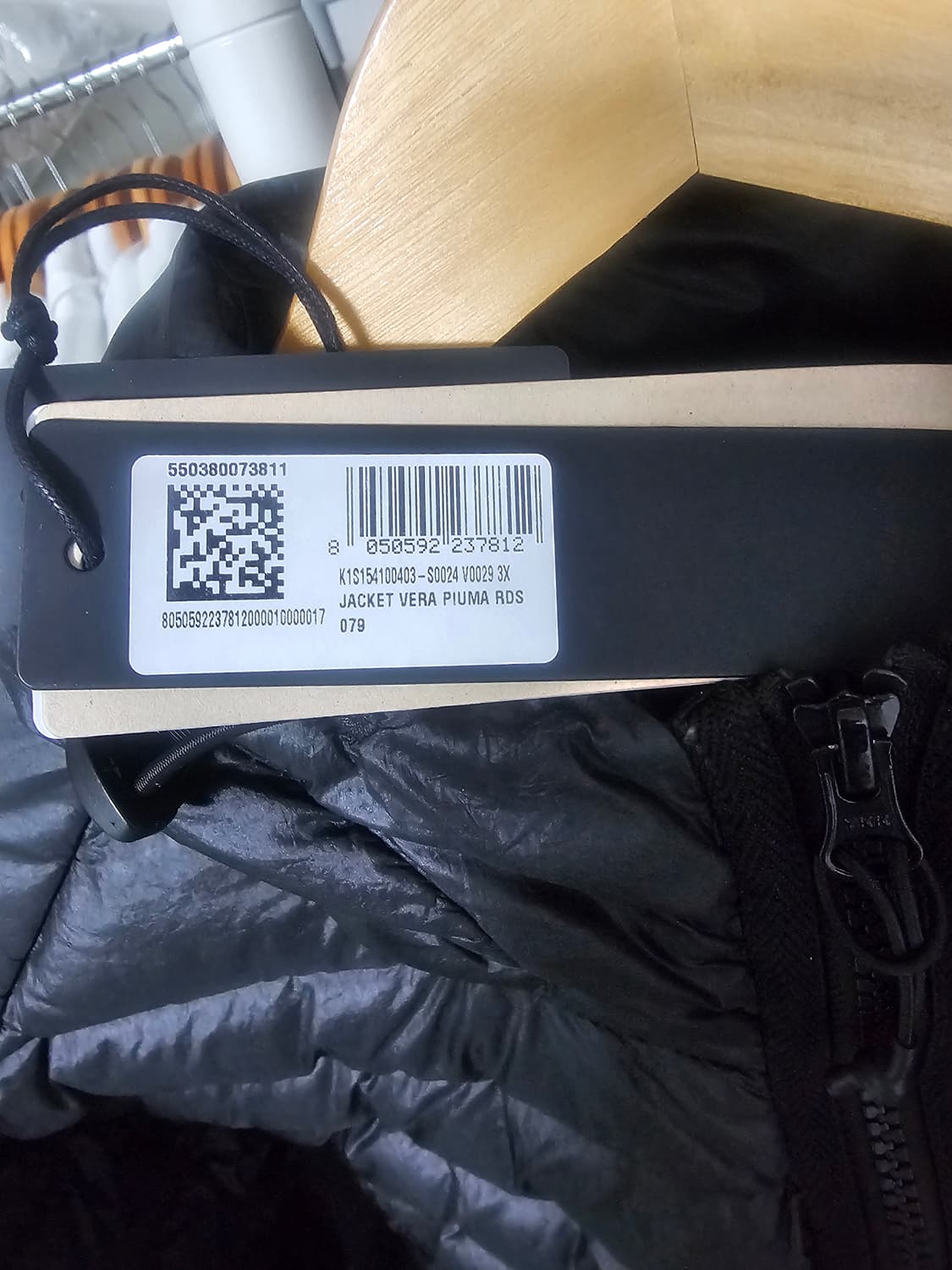 스톤아일랜드 룸우븐 챔버스 나일론 tc 경량 패딩 상품이미지3