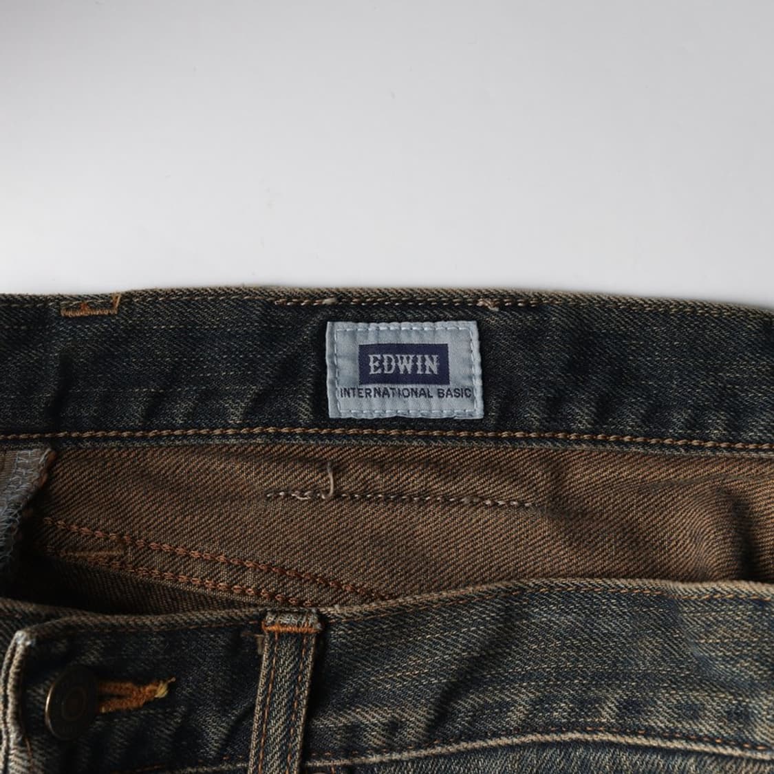 EDWIN 셀비지 인디고 데님 팬츠 상품이미지6