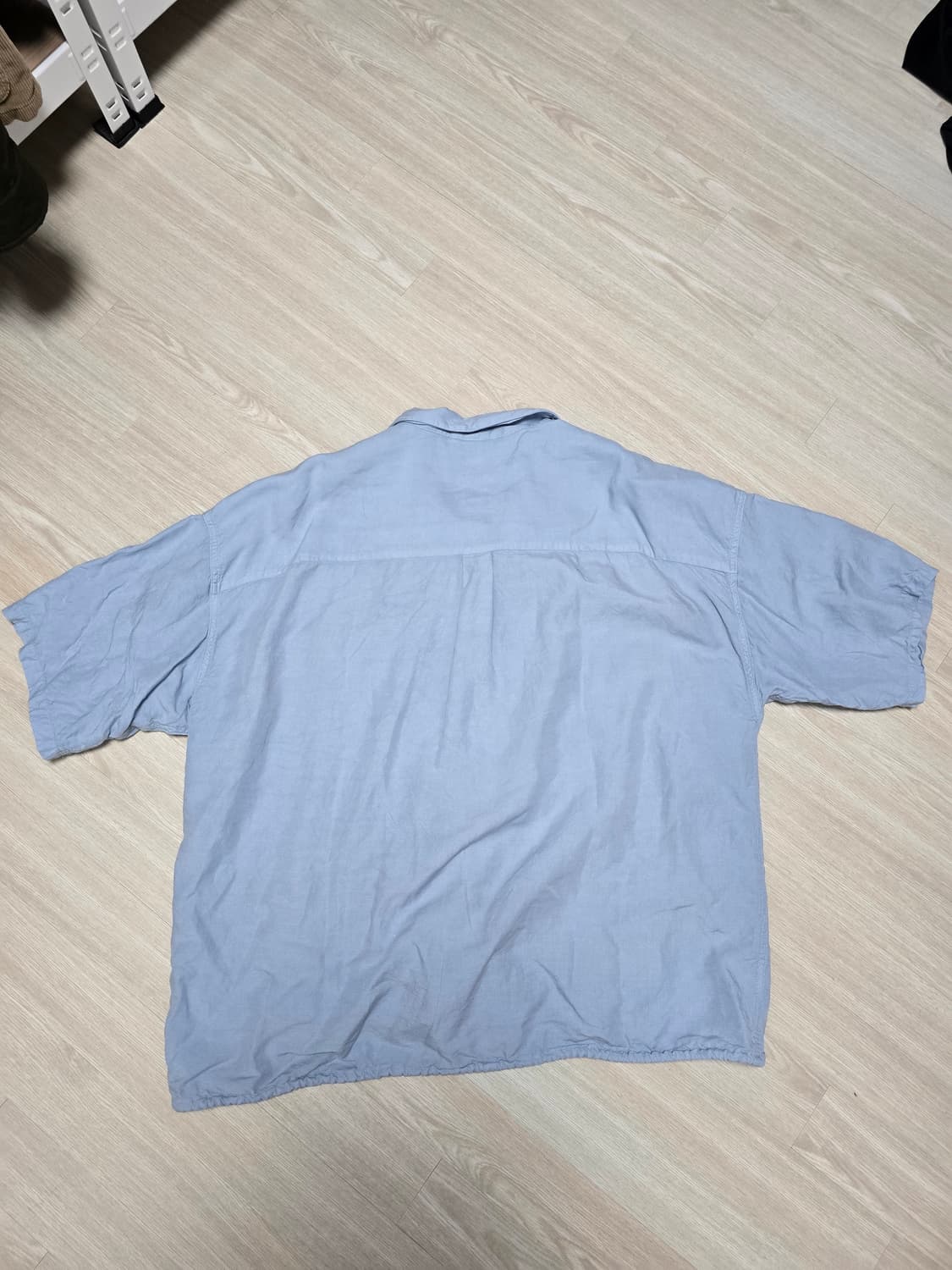 나나미카 Open Collar Cupra Hemp S/S 셔츠- XL 상품이미지5