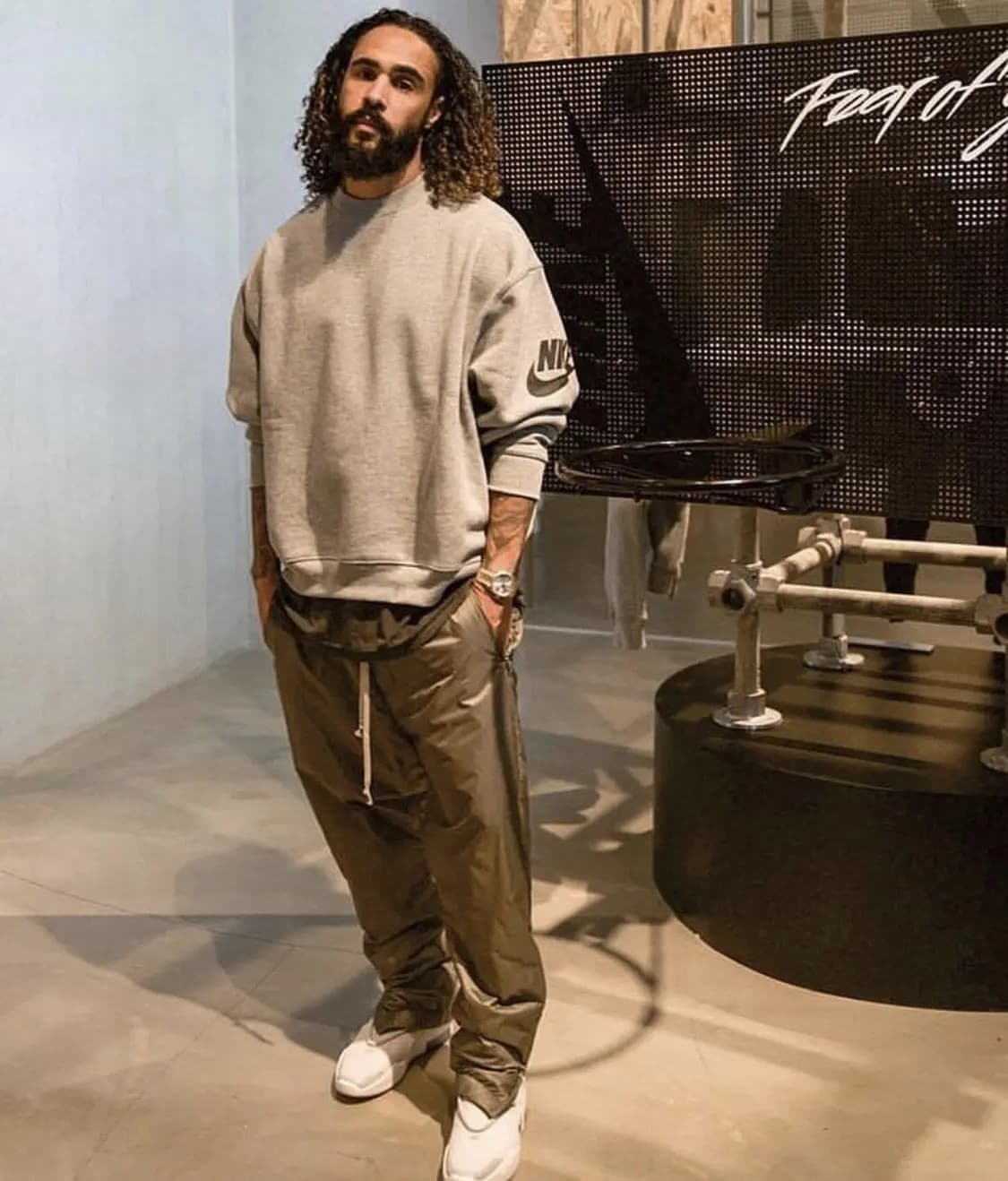 피어오브갓 x 나이키 NRG 크루 스웨트셔츠 맨투맨 Nike x  FEA 상품이미지1