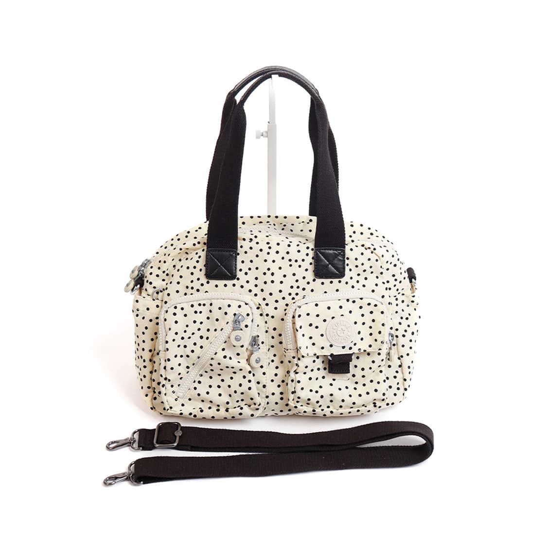 [KIPLING] 도트 패턴 멀티 포켓 숄더백 상품이미지1