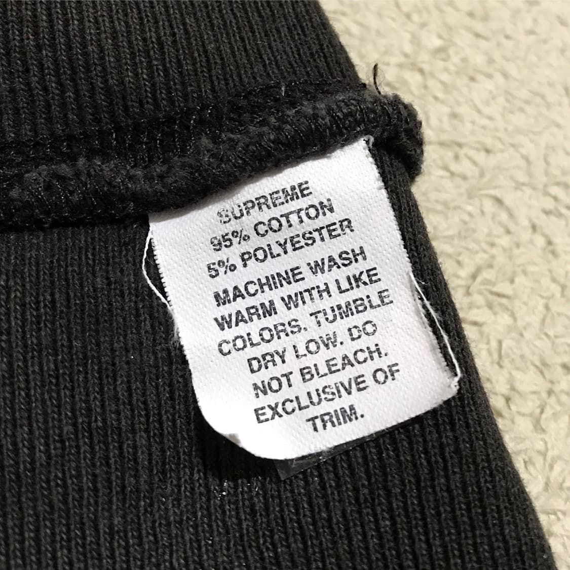 슈프림 브라운 박스로고 크루넥 2004 상품이미지7