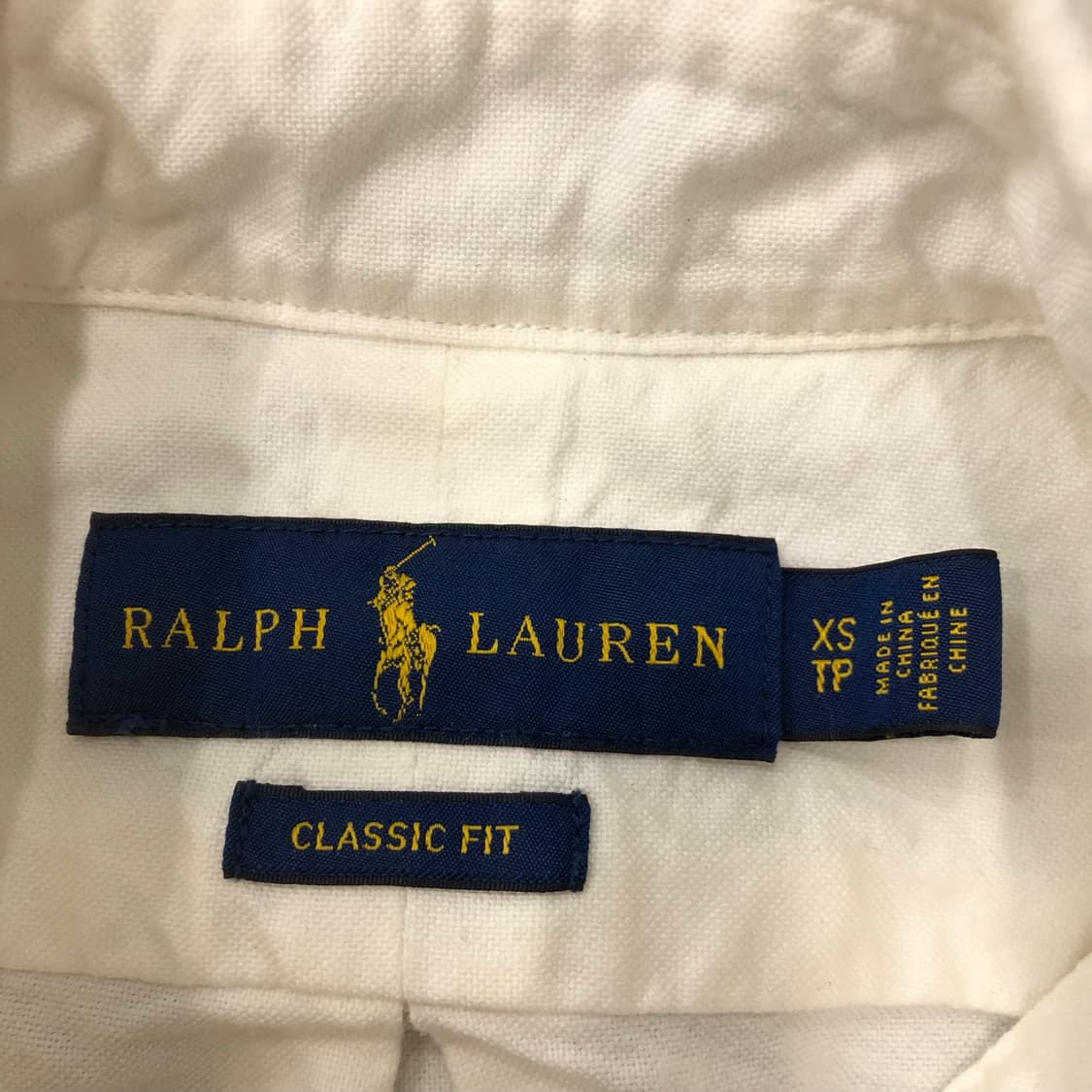 폴로 랄프로렌 공용 화이트 셔츠 상품이미지3