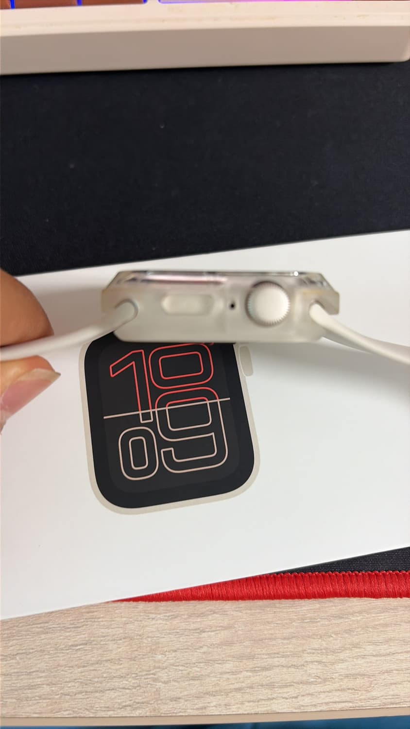 애플워치 se3 40mm 배터리 성능 100퍼 스타라이트 상품이미지5