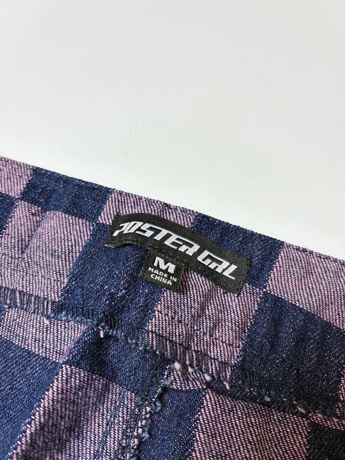 포스터걸 Poster Girl 체커보드 와이드 팬츠 PN8300 상품이미지7