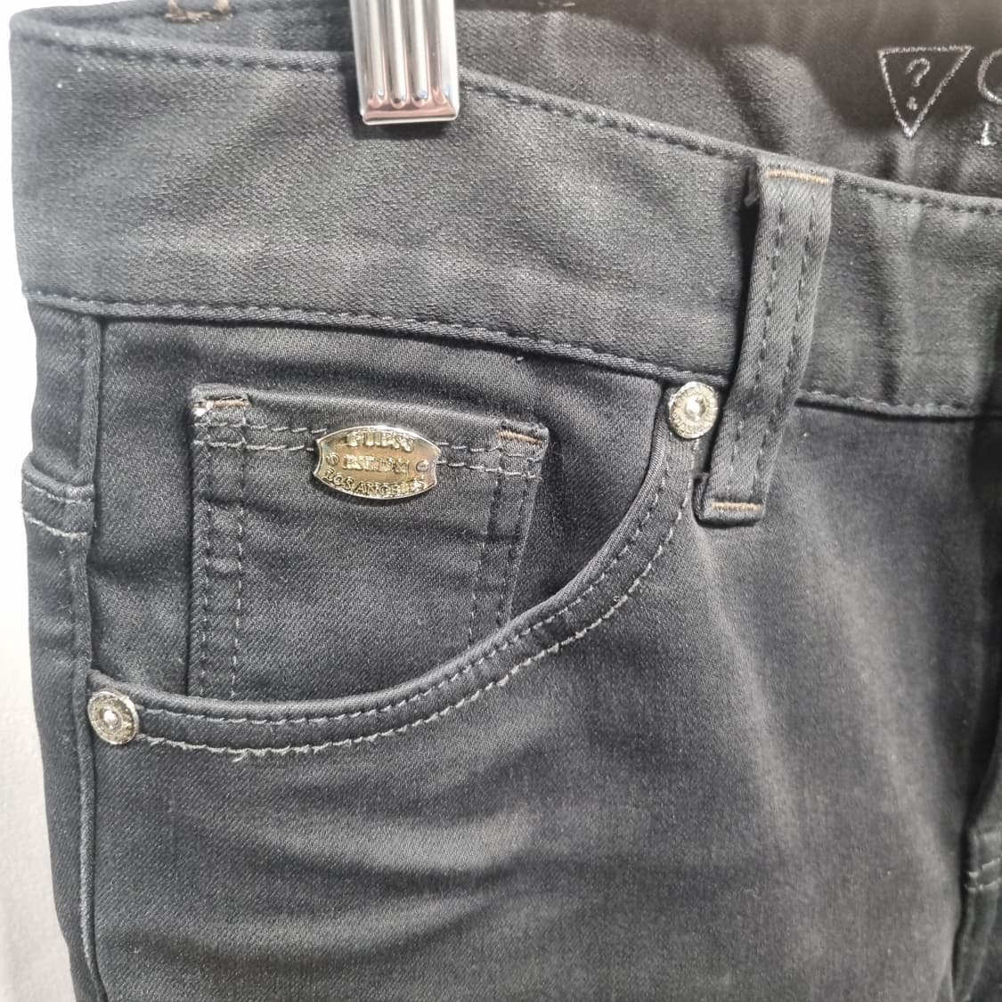 게스 블랙 여성 바지 상품이미지3