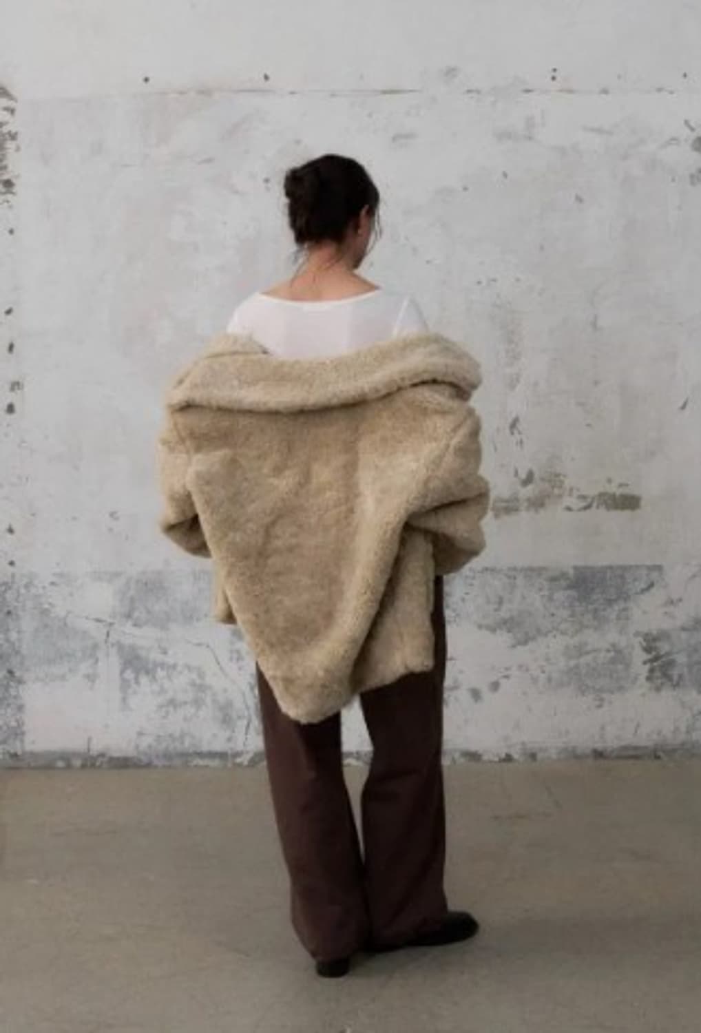 앤드브러쉬 ANDBRUCH 메리노울 이브닝 퍼 자켓 PN7890 상품이미지7