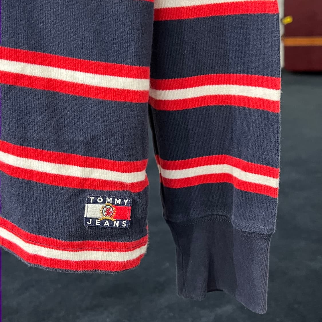 [L] 타미 진스 올드스쿨 럭비티 상품이미지5