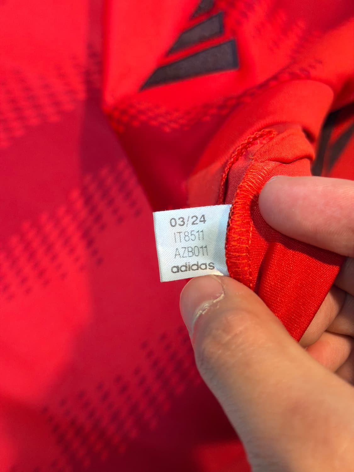 아디다스 24-25 뮌헨 홈 유니폼 져지 레드 상품이미지5