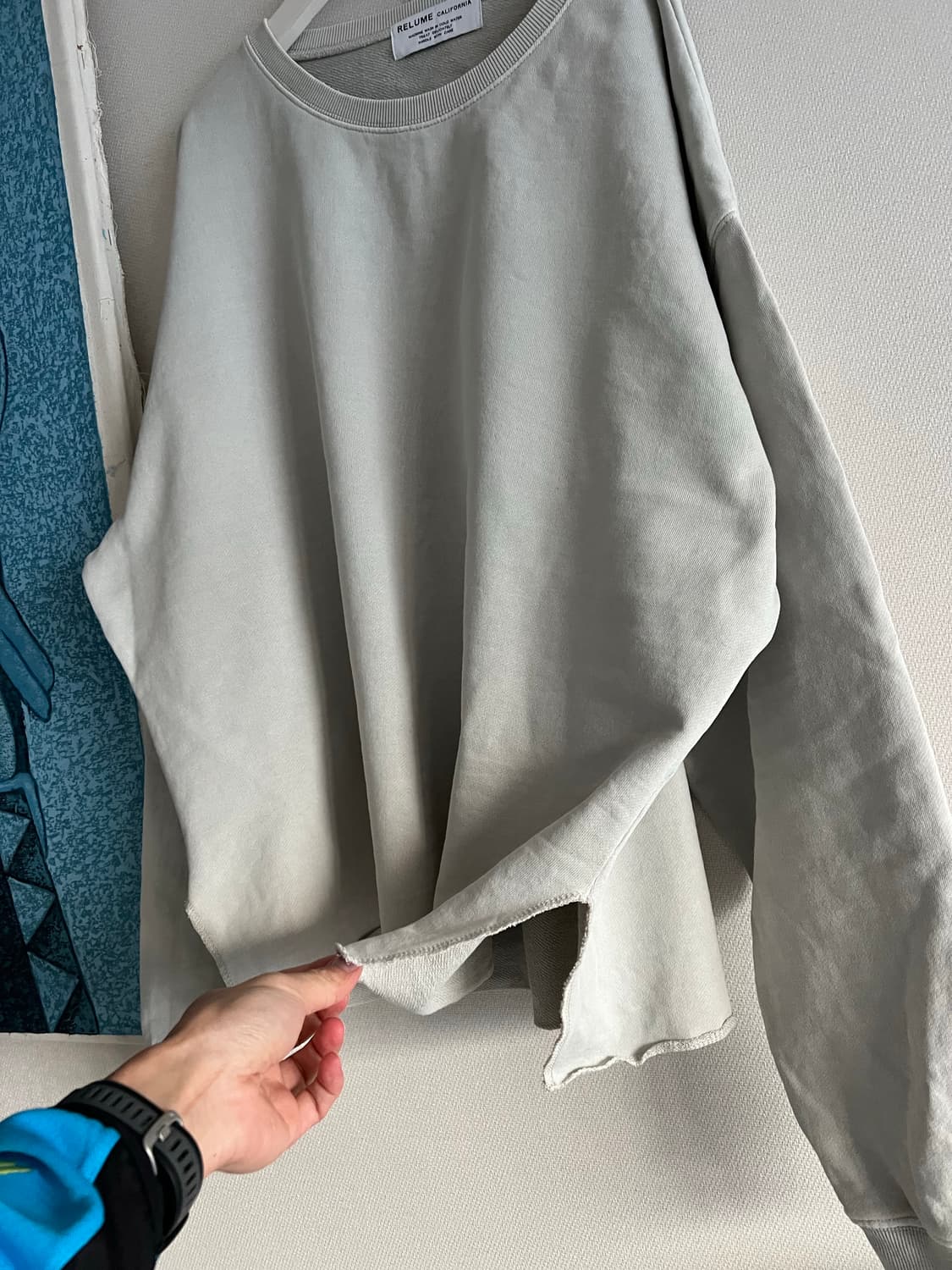Relume 저널스탠다드 오버사이즈 스웻셔츠 L 상품이미지5