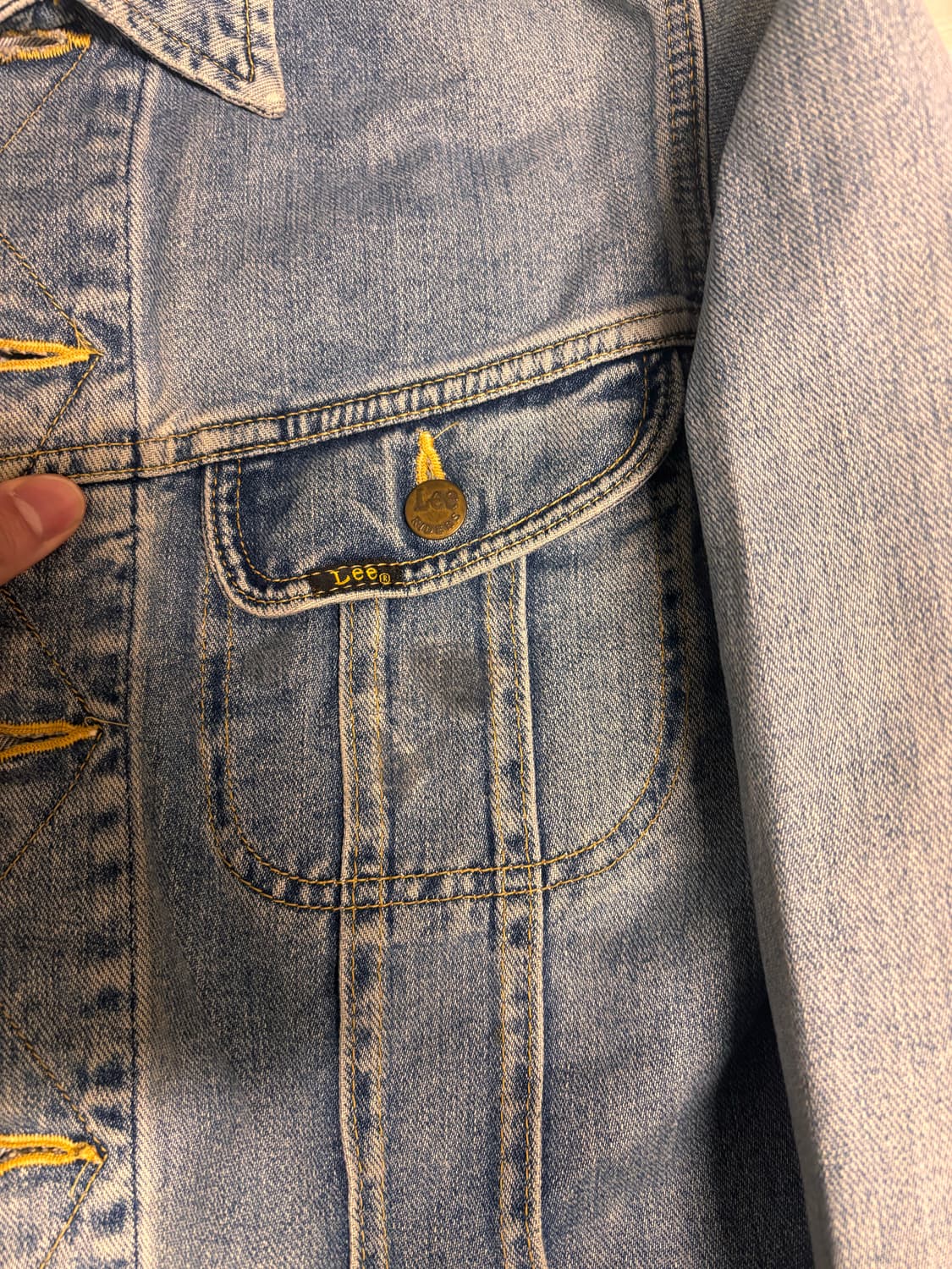 (Lsize) lee lot271 오리지널 데님자켓 상품이미지3