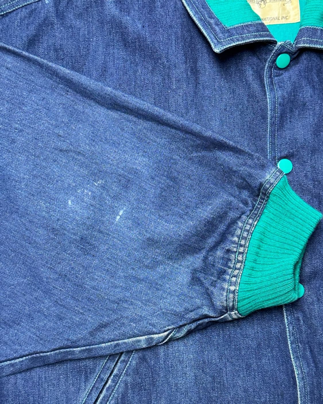 80s King Features Syndicate 뽀빠이 데님자켓 상품이미지6