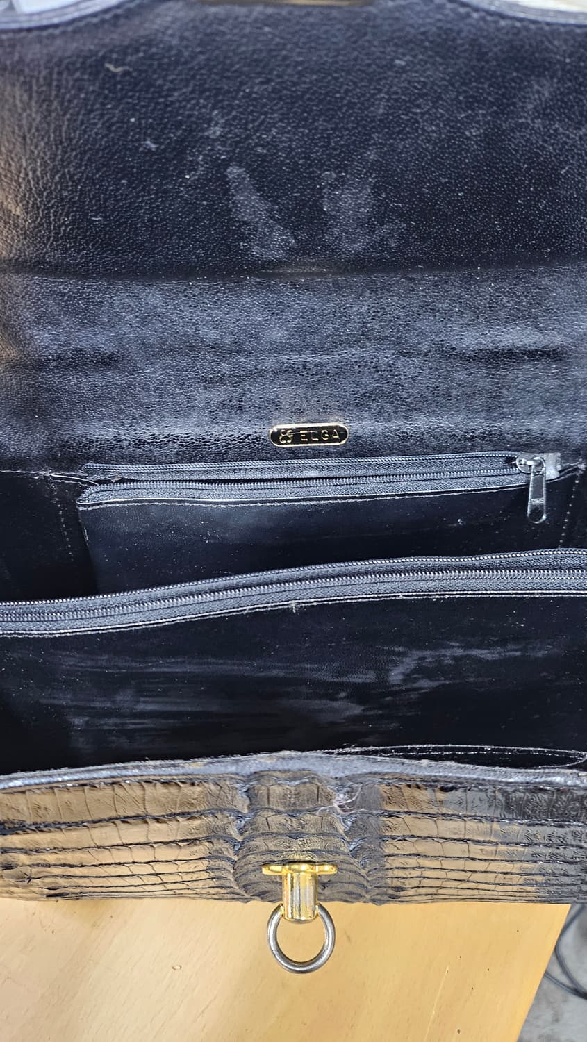 악어 가죽 토드백 상품이미지8