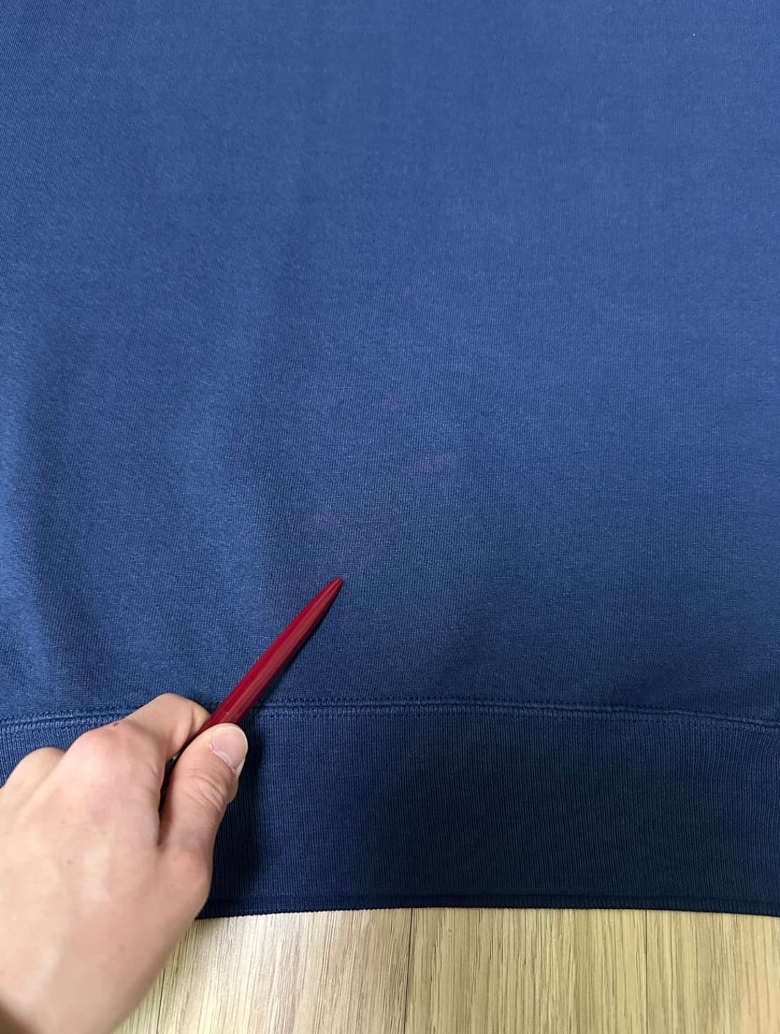 90s 빈티지 러셀 스웻셔츠 네이비 XXL USA 상품이미지8