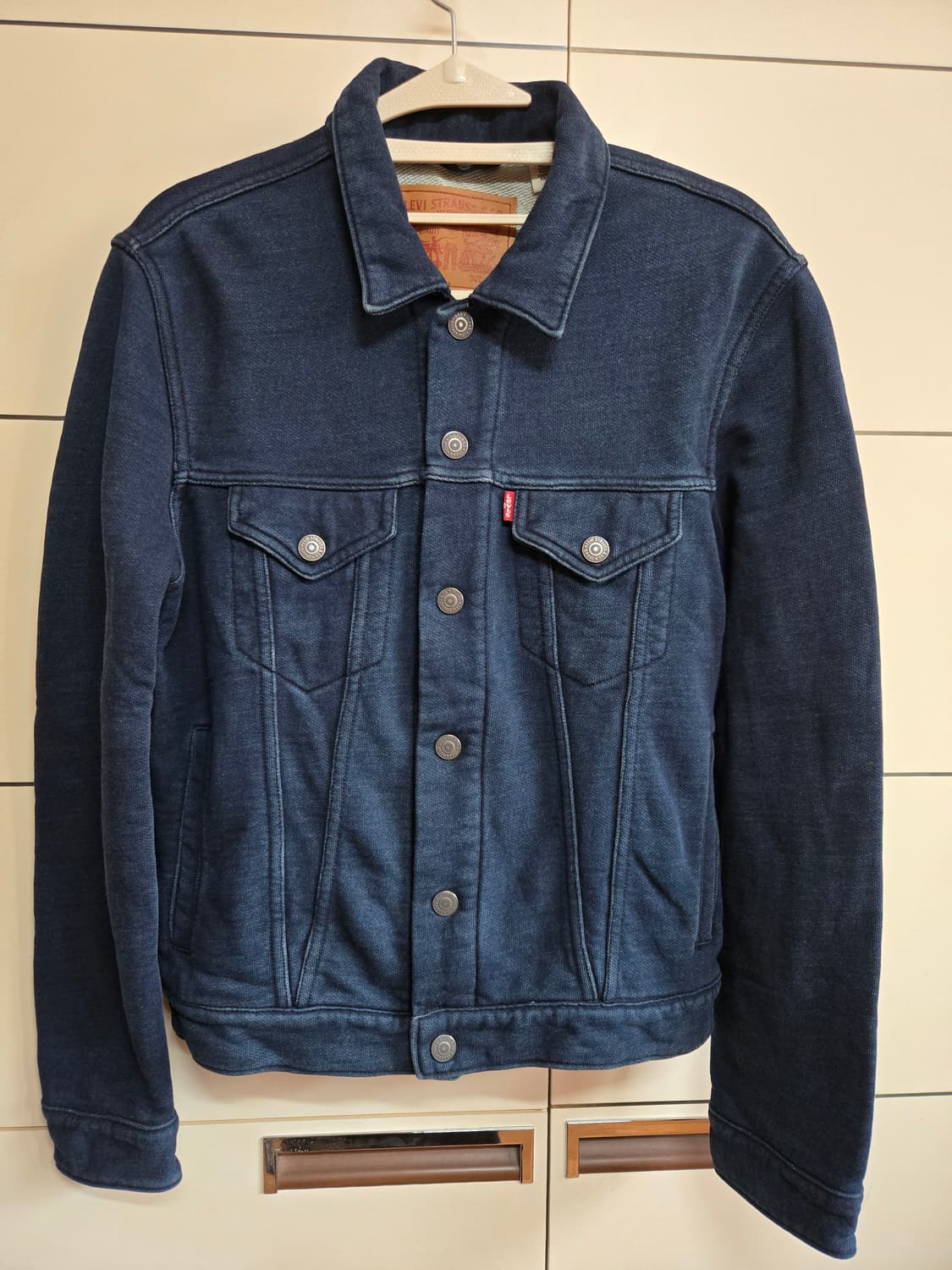 리바이스 여성 코튼 진청 트러커 자켓 상품이미지1