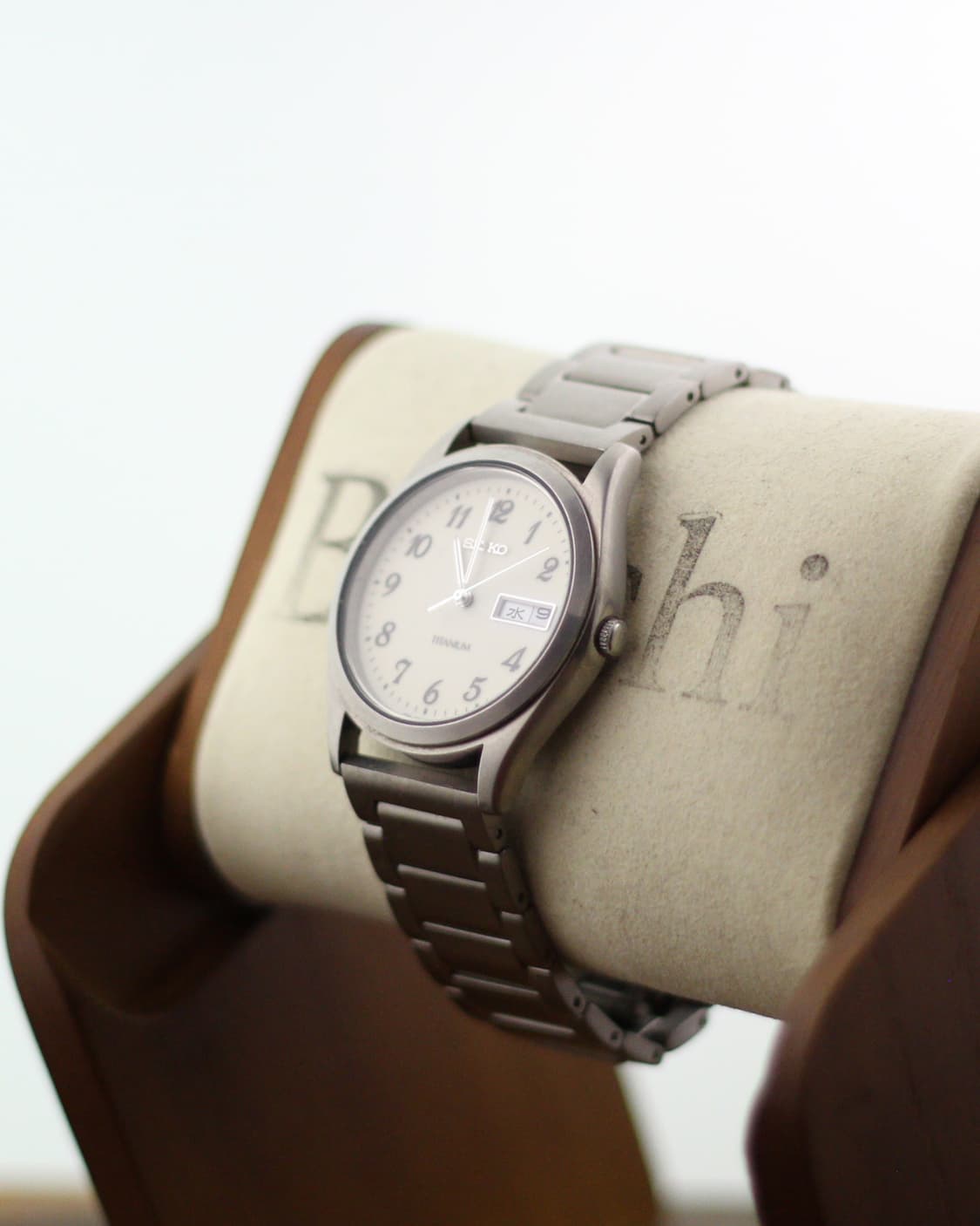 [Seiko] 세이코 빈티지 티타늄 데이데이트 워치 상품이미지4