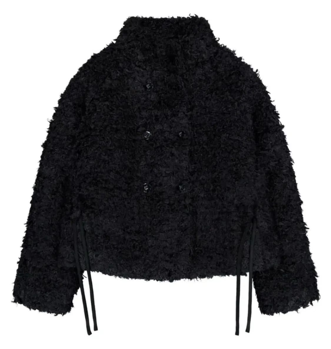 코이세이오 헤어리 퍼자켓 black 상품이미지1