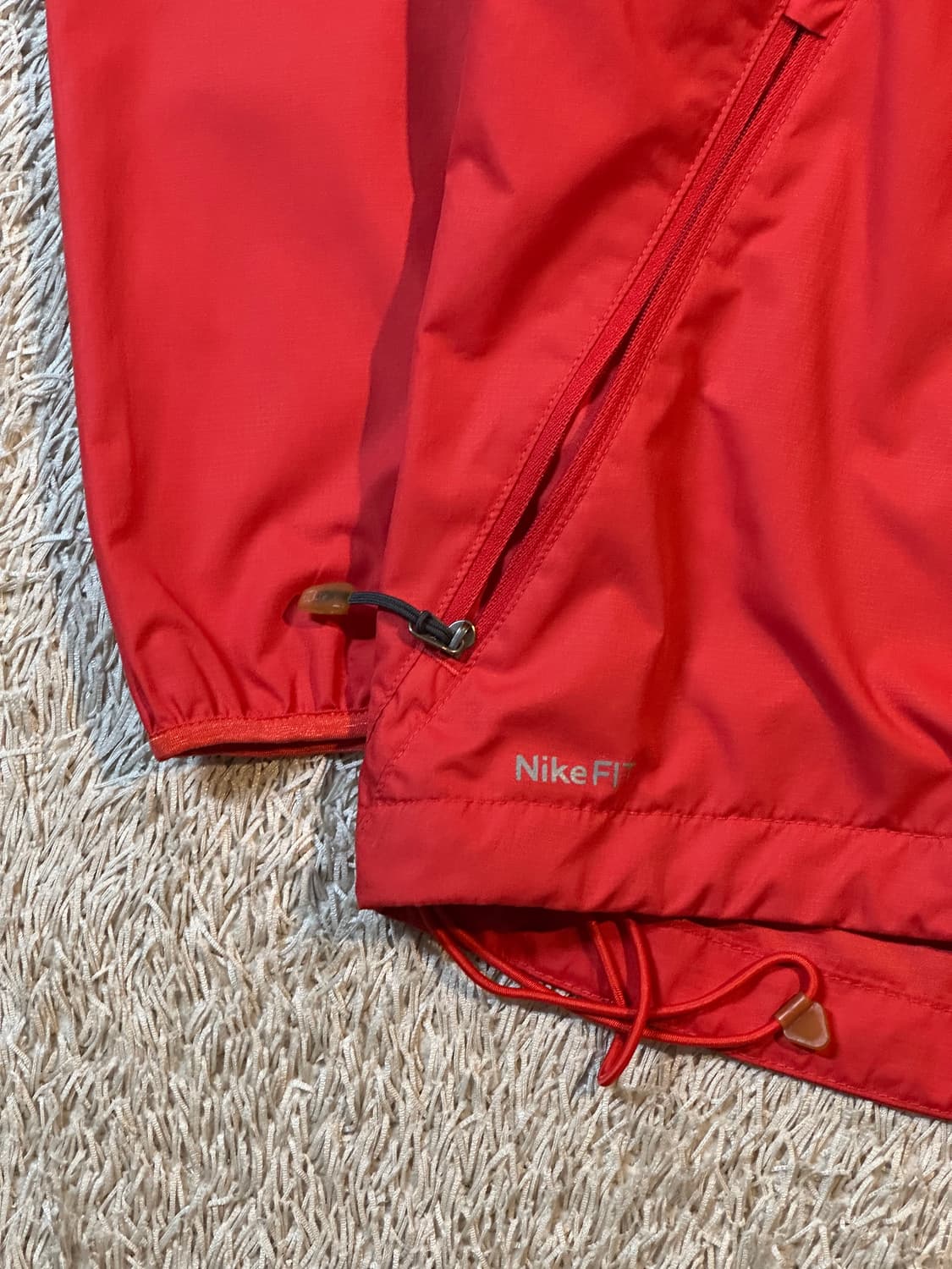 00's 나이키 ACG 배색 후드 바람막이 자켓 레드 네이비 상품이미지3