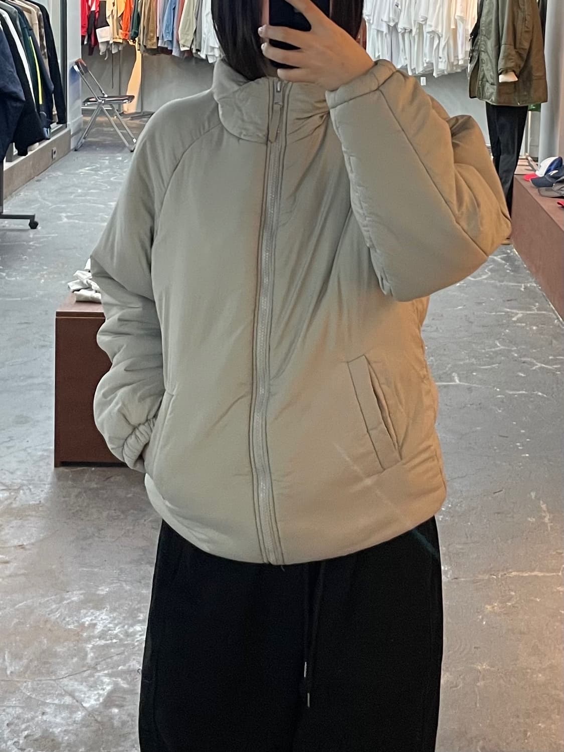 엔조블루스 하프 패딩 자켓 H1530 상품이미지1