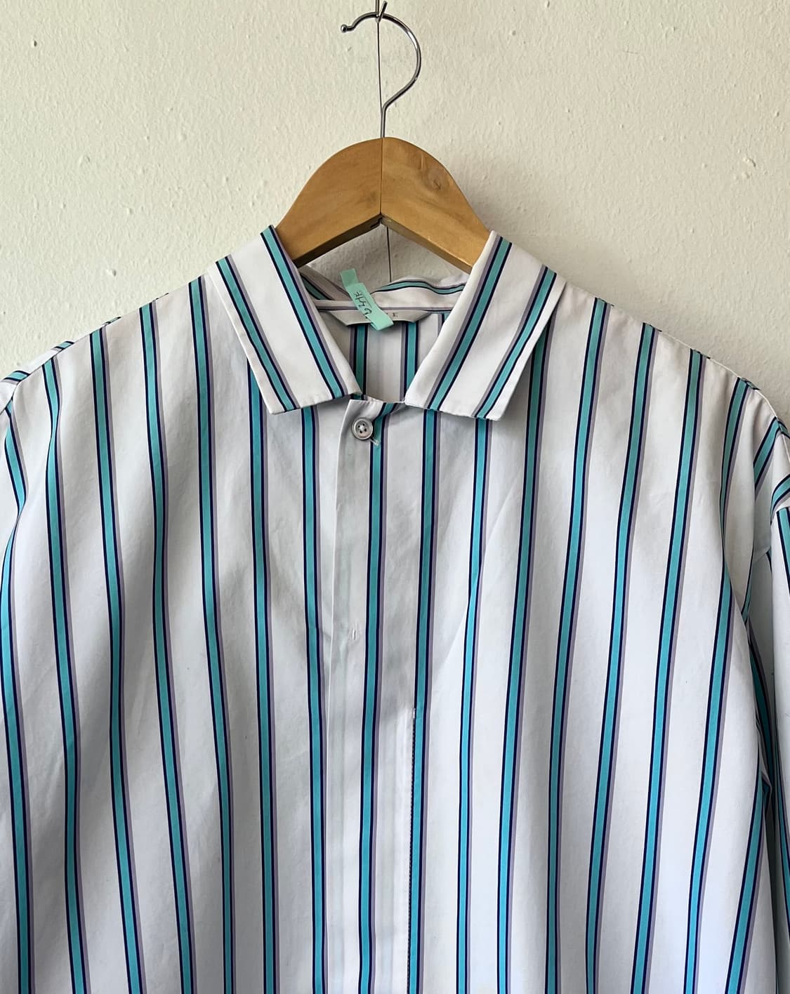 타임 남성 스트라이프긴팔셔츠 105사이즈 상품이미지1