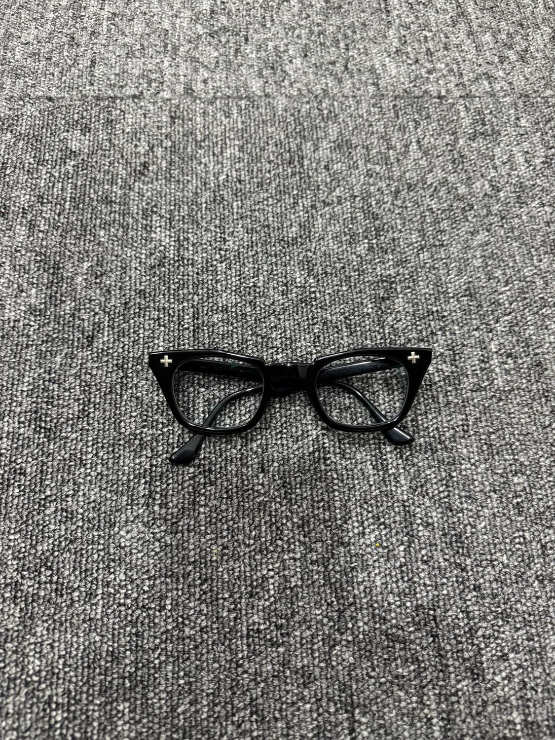 46) 빈티지 바슈롬 세이프티 블랙 안경 BAUSCH&LOMB 상품이미지2