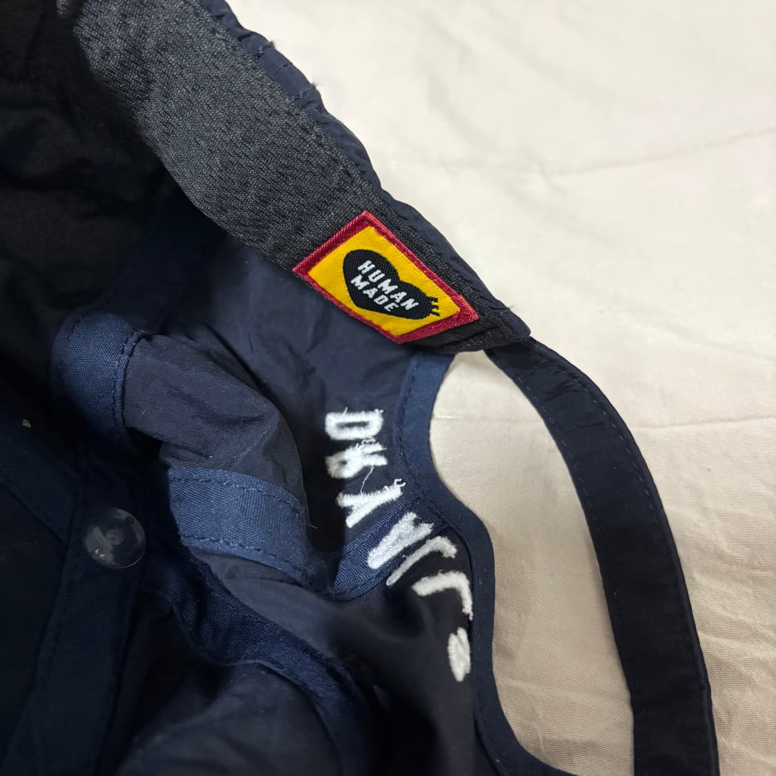 휴먼 메이드 5 패널 나일론 캡 네이비   상품이미지3