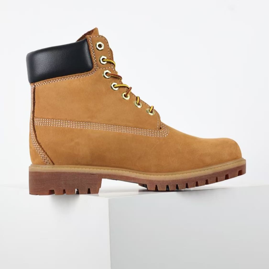 팀버랜드 프리미엄 6인치 워터프루프 부츠 위트 누벅 - 와이드 상품이미지4