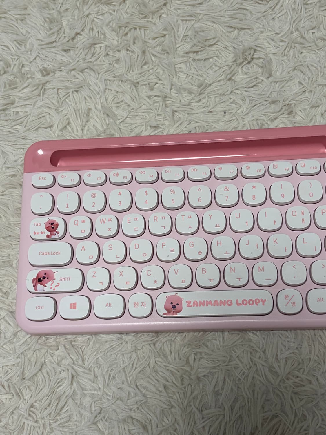 잔망루피 무선키보드+마우스+사진에보이는굿즈들 일괄 상품이미지6