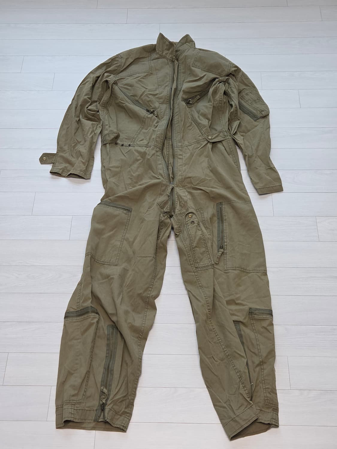 미군 오리지널 CVC 노멕스 커버올 점프수트 상품이미지1