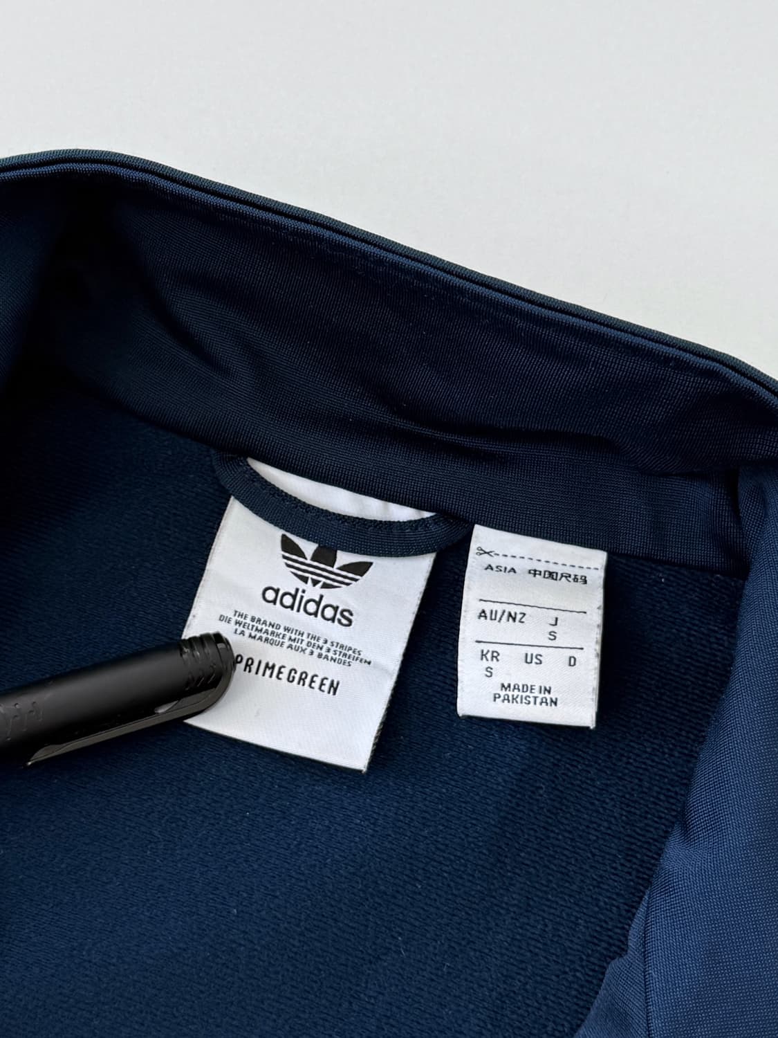 아디다스 아디컬러 루즈핏 신형 네이비 파이어버드 져지 상품이미지4