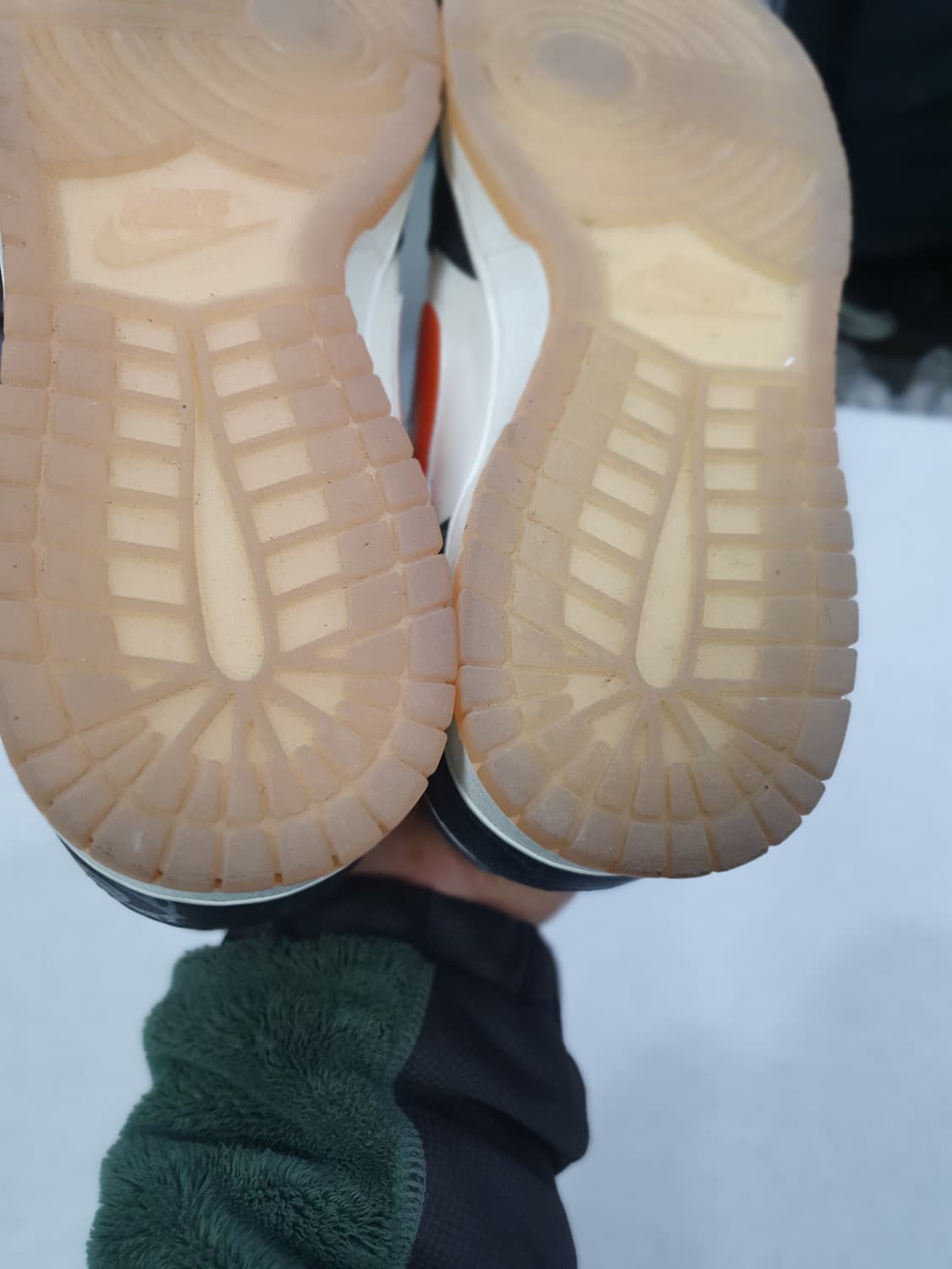 나이키 덩크 로우 레트로 프리미엄 할로윈 흰/검/오렌지UK9.5 상품이미지7