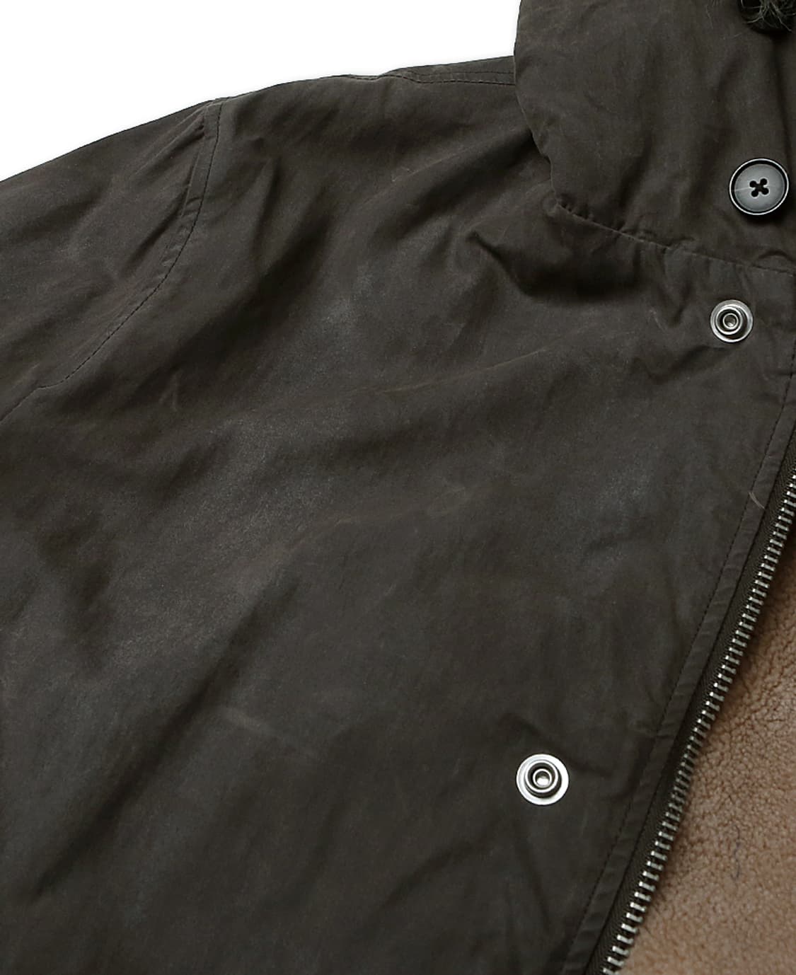 올세인츠 [Allsaints] 바움울레 코튼 피쉬테일 롱 야상 자켓 상품이미지9